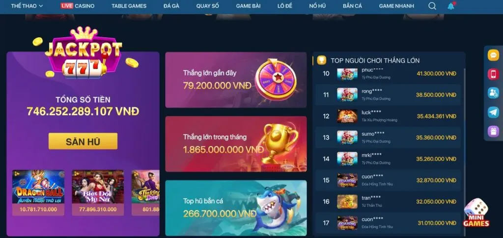 Các trò chơi đa dạng của bl55 game